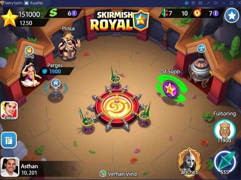 Starry Skirmish Royale Gameplay Screenshot